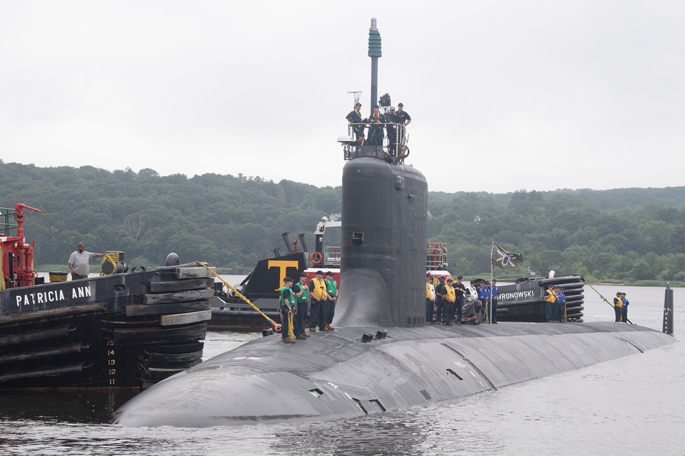 USS California (SSN 781) Returns