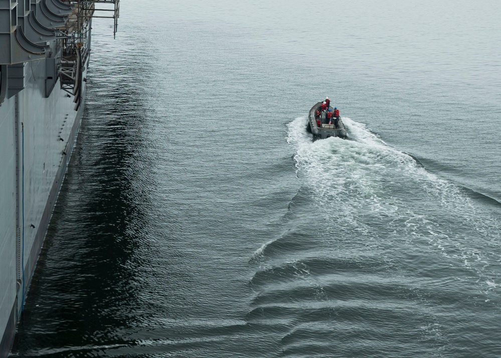 USS Essex In-Port Operations