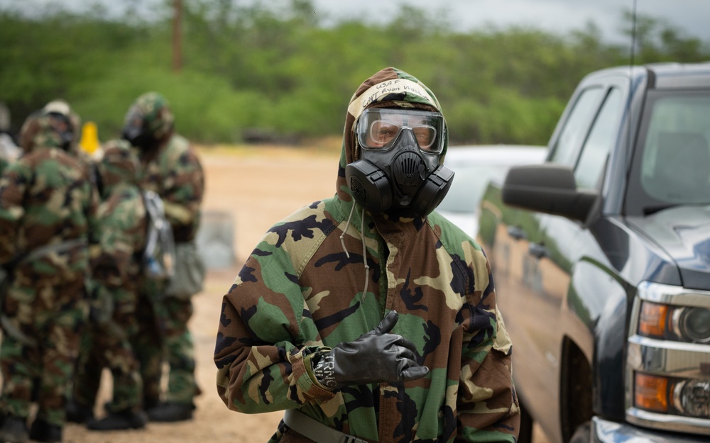 DVIDS - Images - JBPH-Hickam CBRN Training July 2024 [Image 4 of 10]