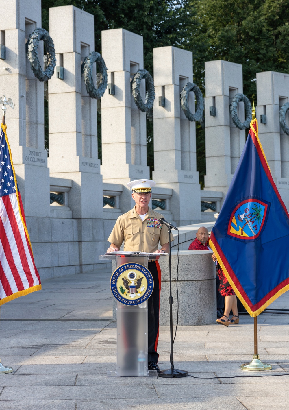 Commandant, Gen. Smith, Attends 80th Aniversary of the Liberation of Guam Ceremony