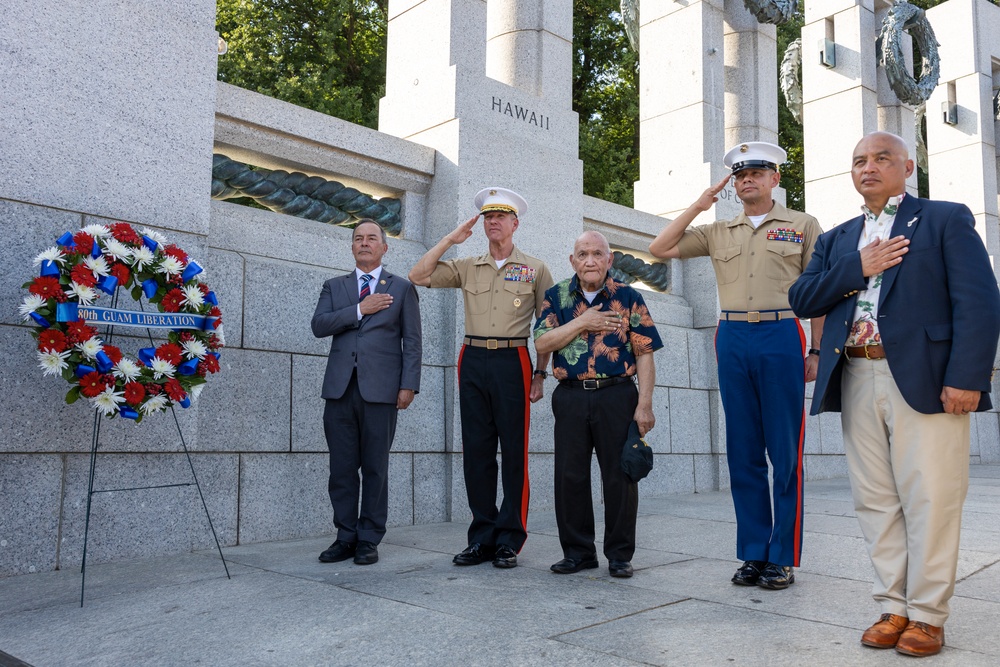 Commandant, Gen. Smith, Attends 80th Aniversary of the Liberation of Guam Ceremony