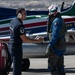 Frecce Tricolori arrives at Nellis