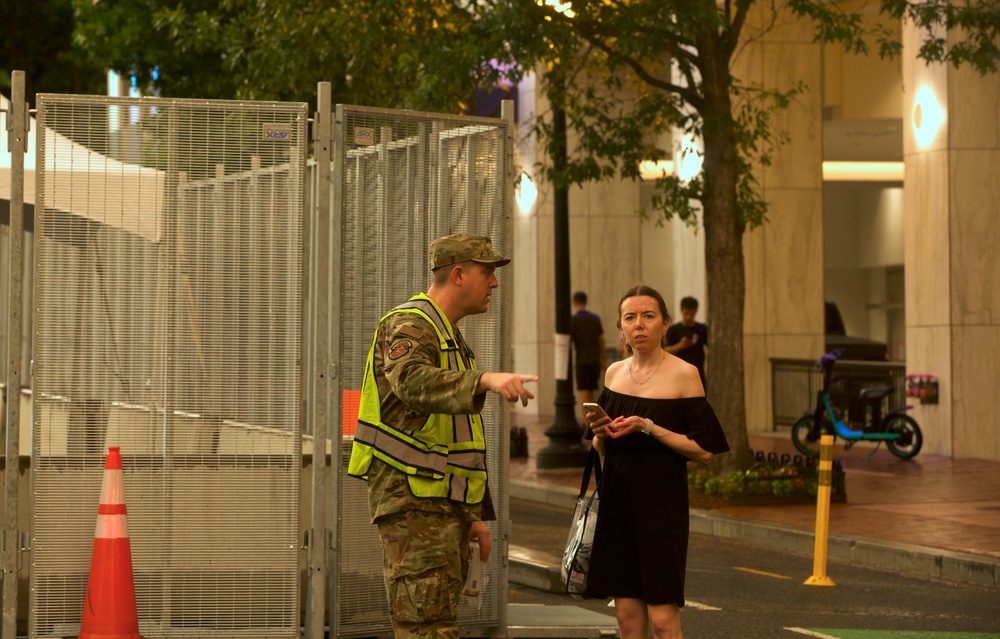 National Guard Supports Traffic Control During NATO 75th Anniversary Summit in D.C.