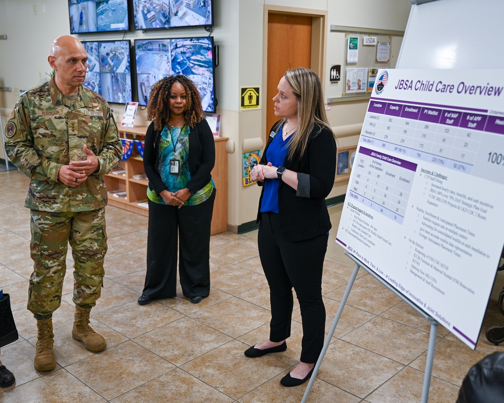 AETC command staff tours Joint Base San Antonio-Lackland