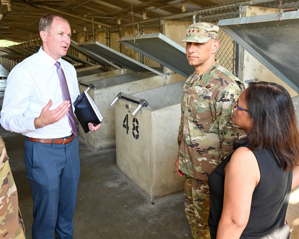 AETC command staff tours Joint Base San Antonio-Lackland