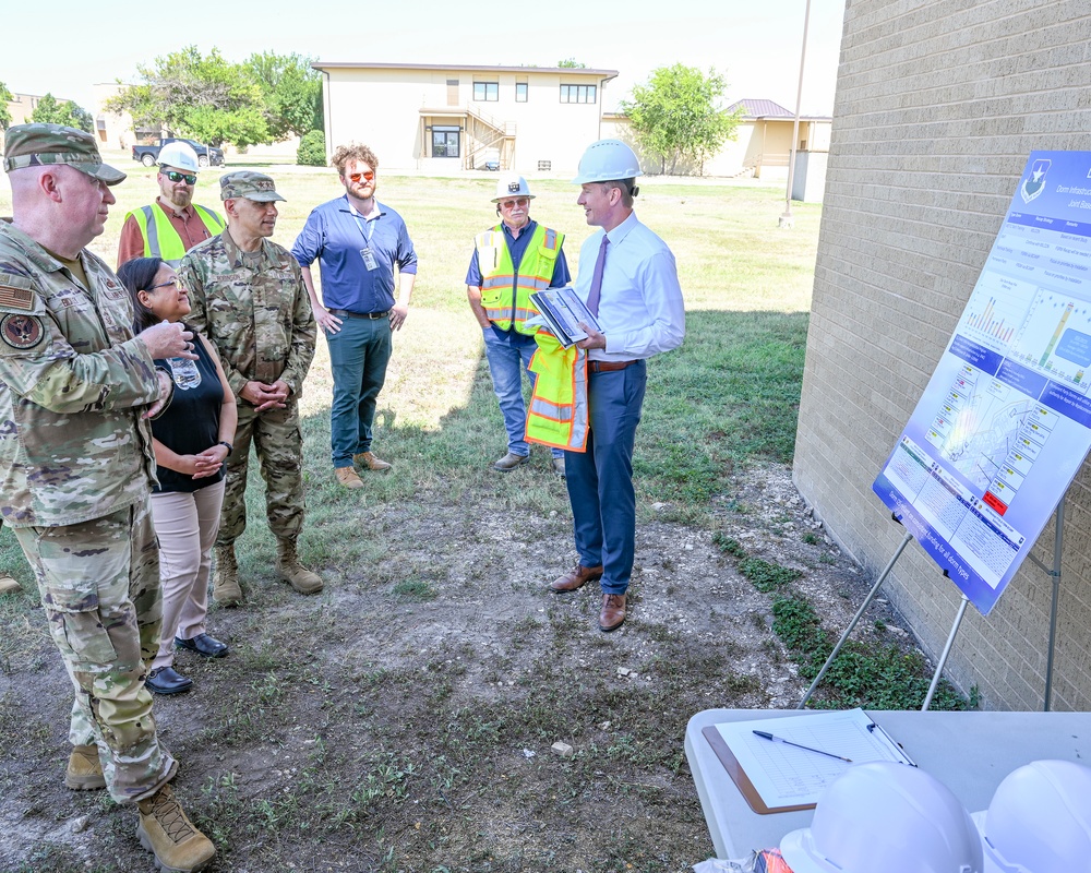 AETC command staff tours Joint Base San Antonio-Lackland