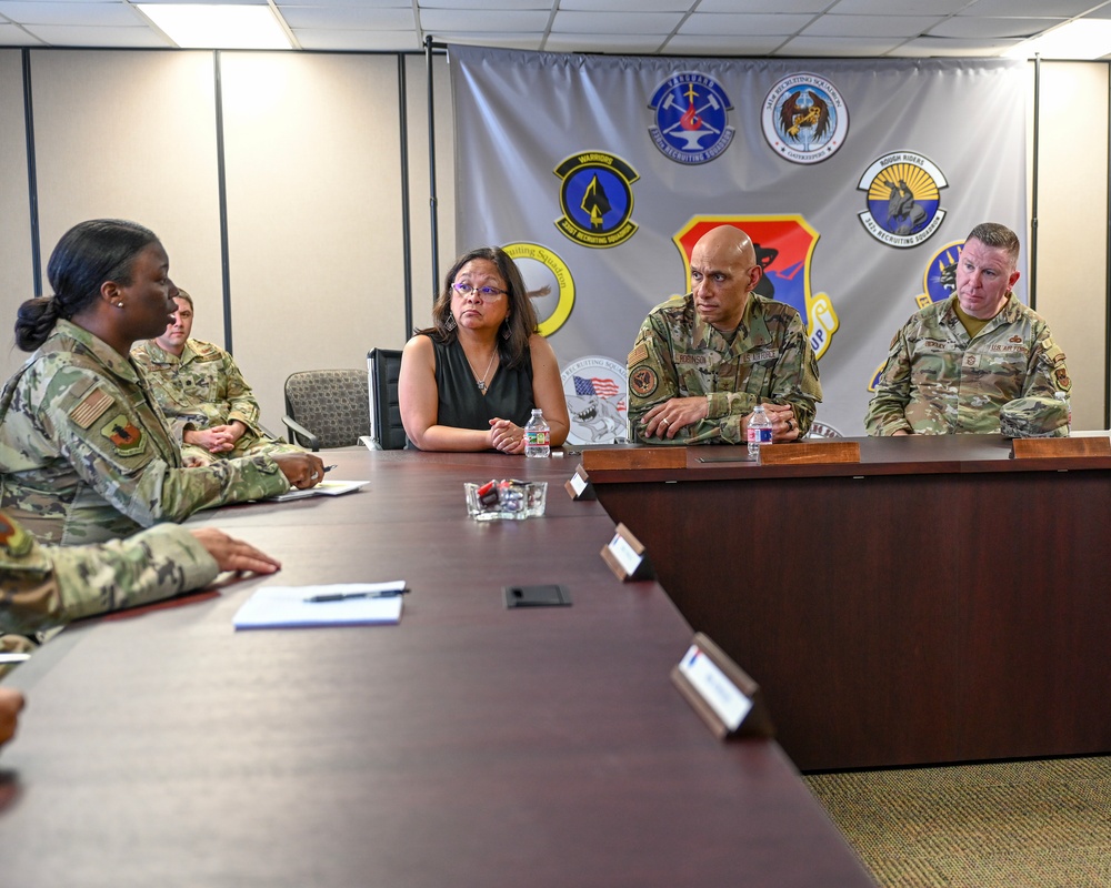 AETC command staff tours Joint Base San Antonio-Lackland