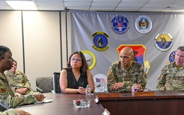AETC command staff tours Joint Base San Antonio-Lackland