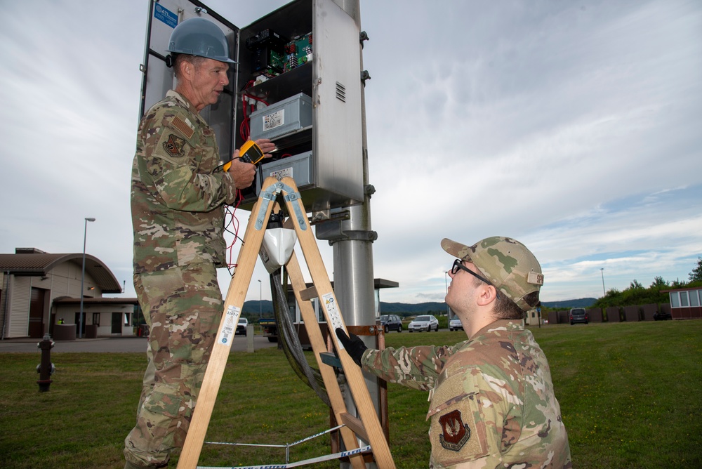 The 134th CS participates in annual training event