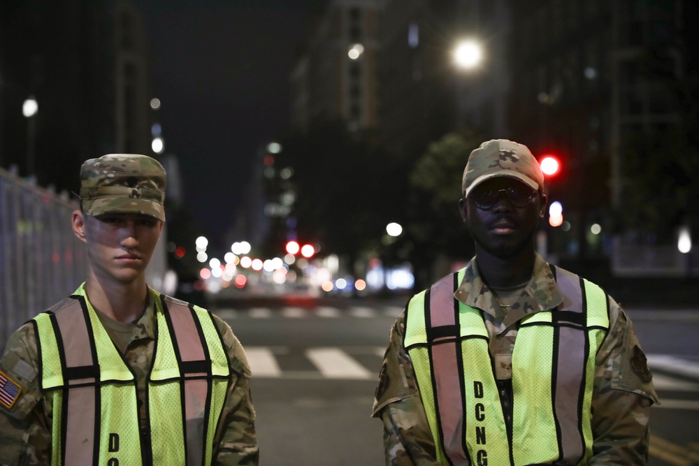 National Guard Supports Traffic Control During NATO 75th Anniversary Summit in D.C.