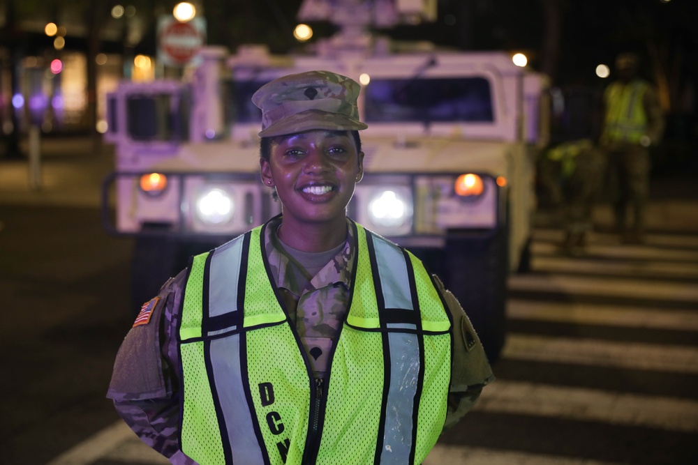 National Guard Supports Traffic Control During NATO 75th Anniversary Summit in D.C.