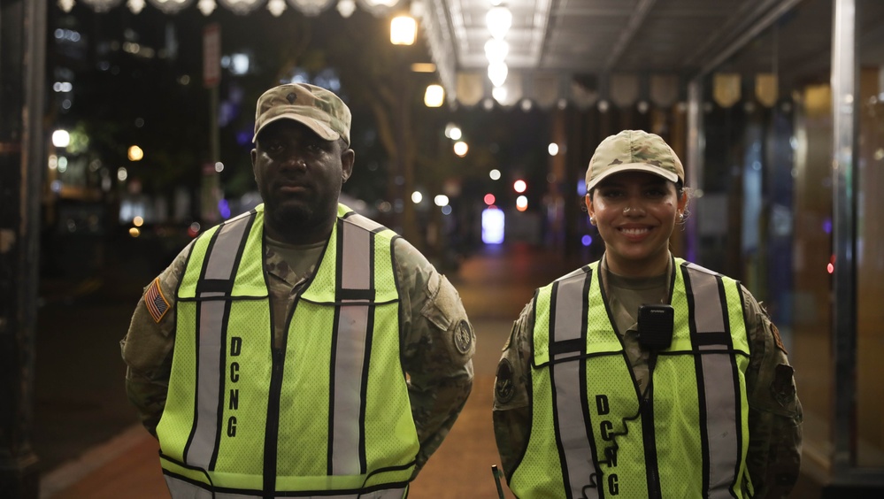 National Guard Supports Traffic Control During NATO 75th Anniversary Summit in D.C.