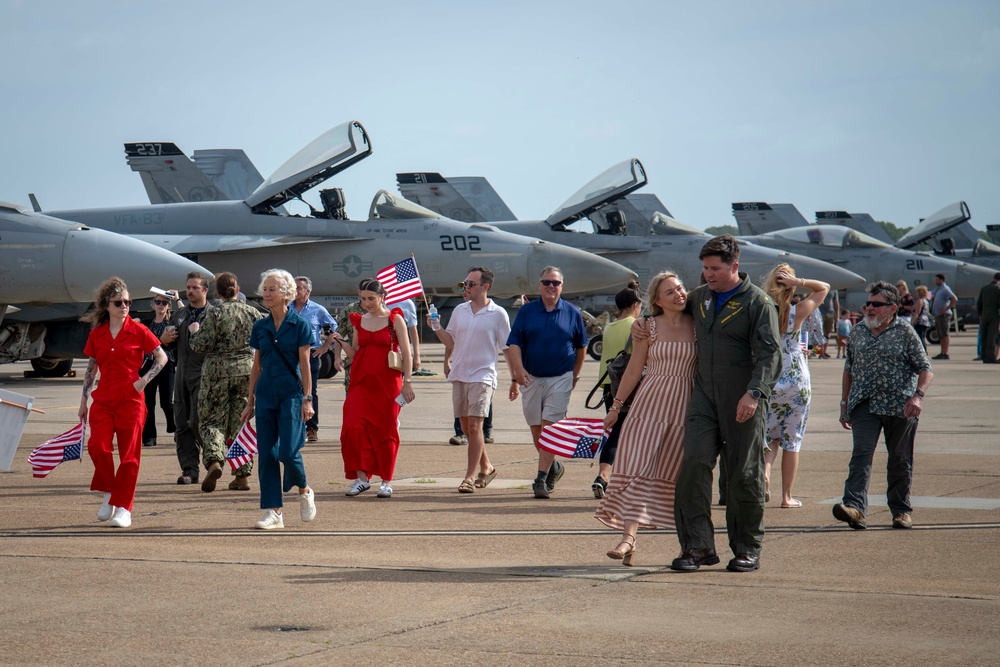 Carrier Air Wing 3 Homecoming