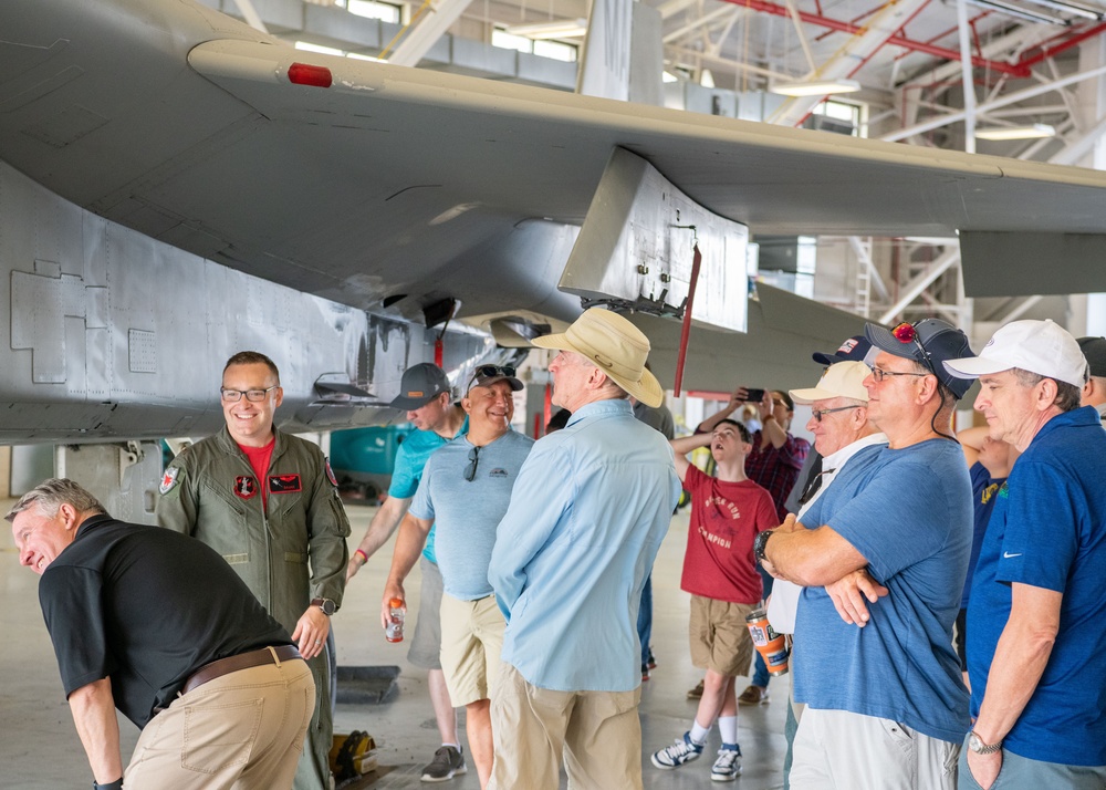 104th Fighter Wing hosts Boston InfraGard for base tour