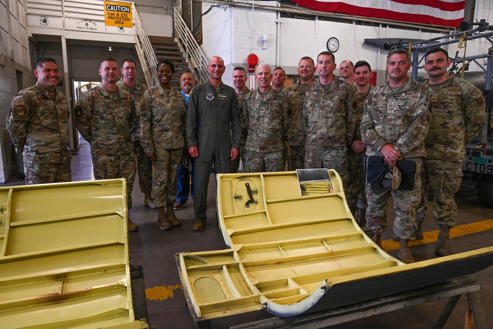 B-52H Stratofortress part repaired through Cold Spray Process