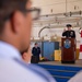 Space Base Delta 1 holds change of command