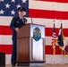 Space Base Delta 1 holds change of command