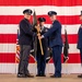 Space Base Delta 1 holds change of command