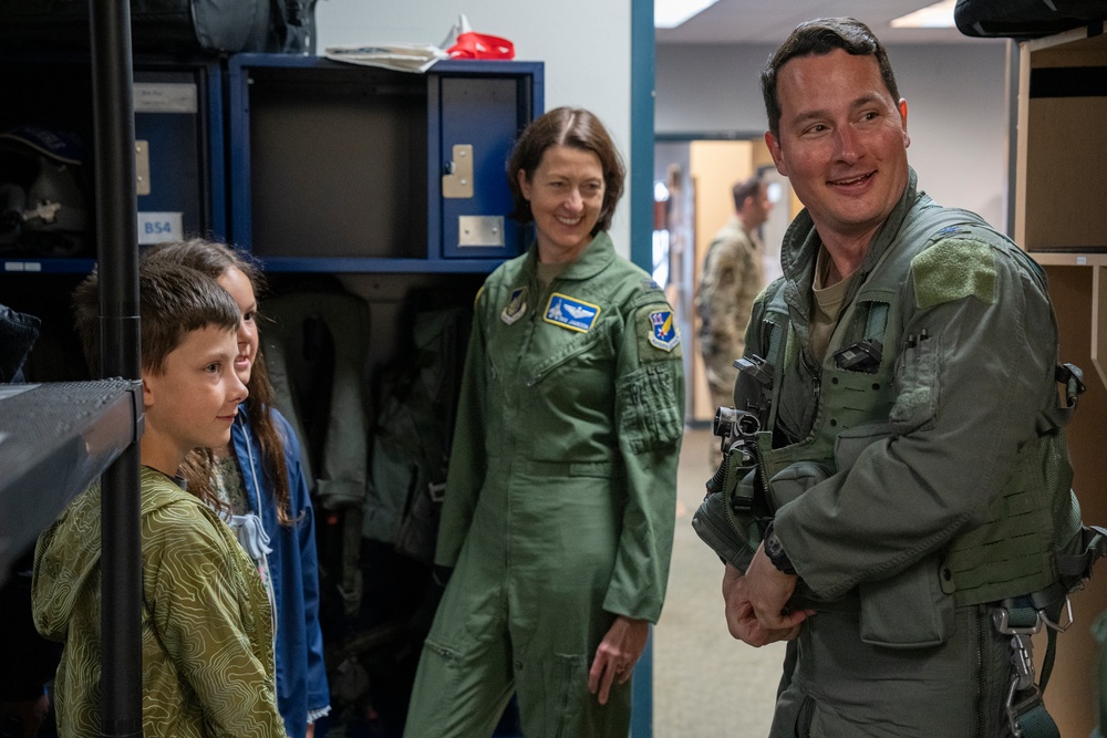 3rd Wing commander completes final flight