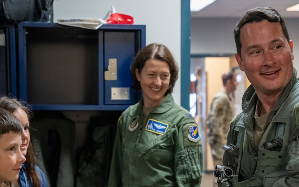 3rd Wing commander completes final flight