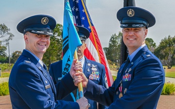 The 533d Training Squadron Change of Command