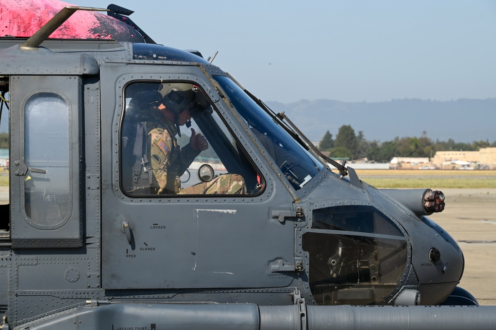 Chief of the National Guard Bureau visits the 129th Rescue Wing