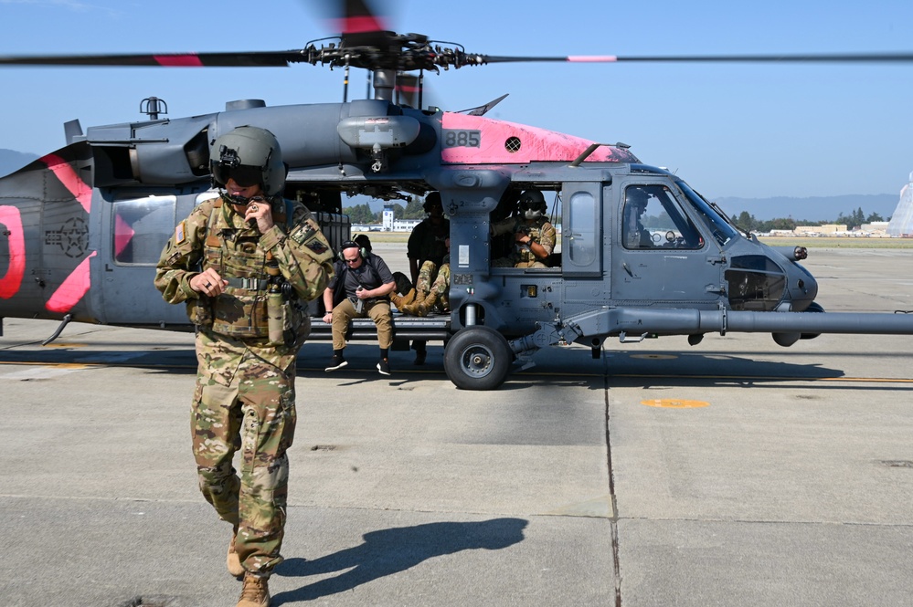 Chief of the National Guard Bureau visits the 129th Rescue Wing