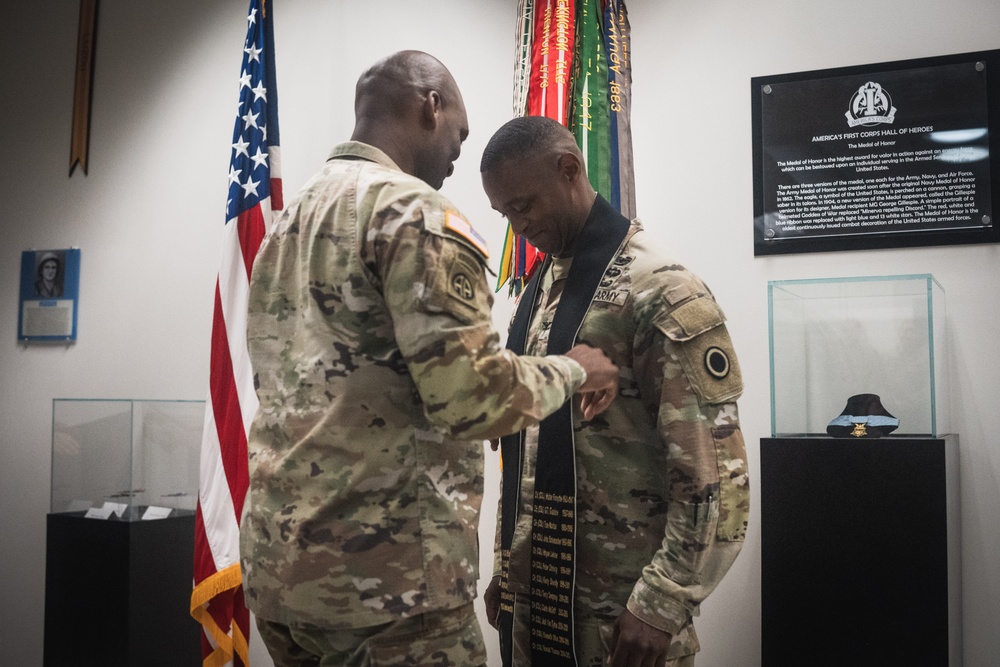 Embodying Faith and the Donning of the I Corps Chaplain’s Stole