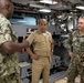 Peruvian navy Vice Adm. Javier Bravo de Rueda Delgado visits USS Minnesota during RIMPAC 2024