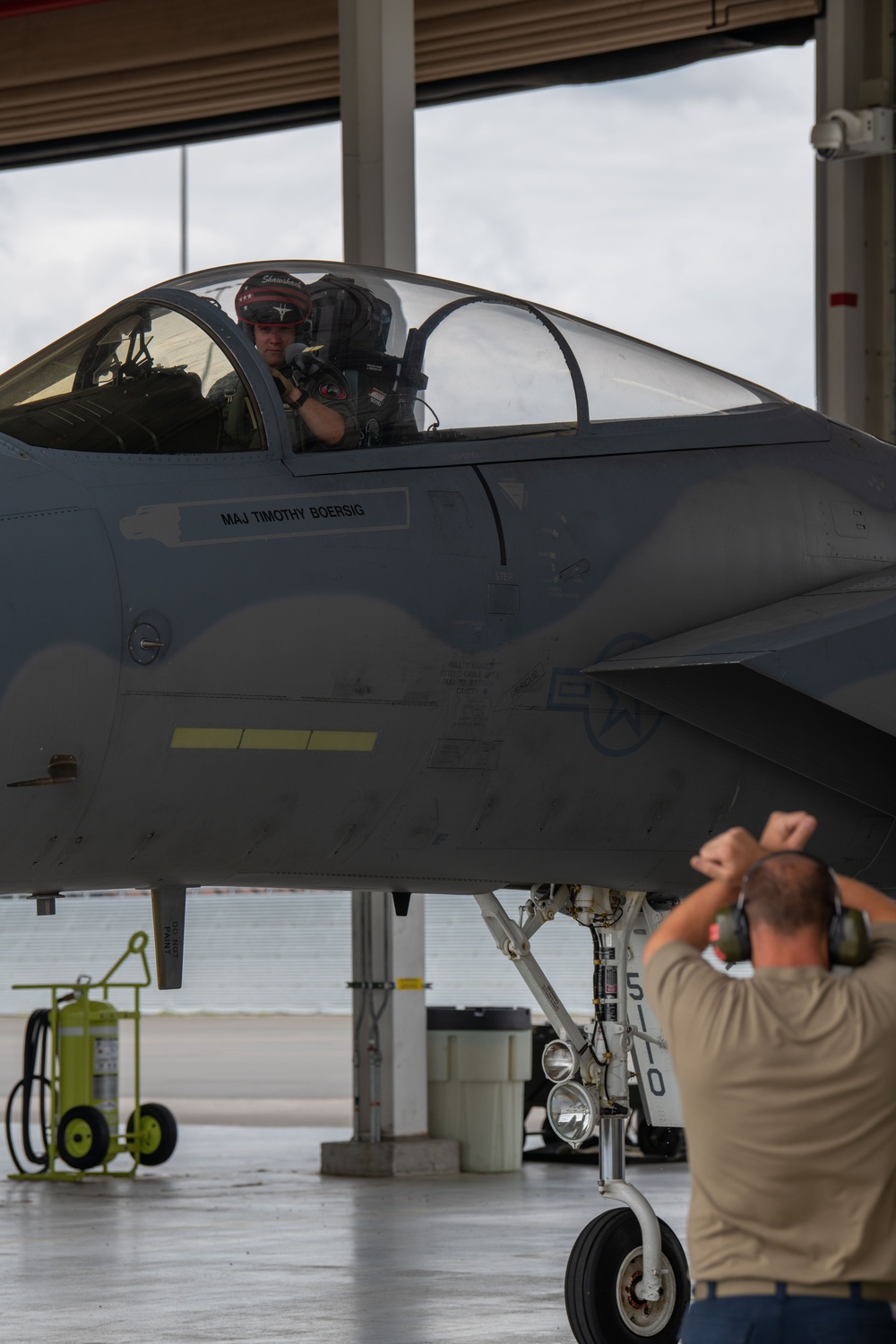 Two 104th Fighter Wing pilots fly fini-flight