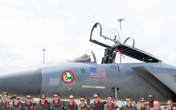 Two 104th Fighter Wing pilots fly fini-flight