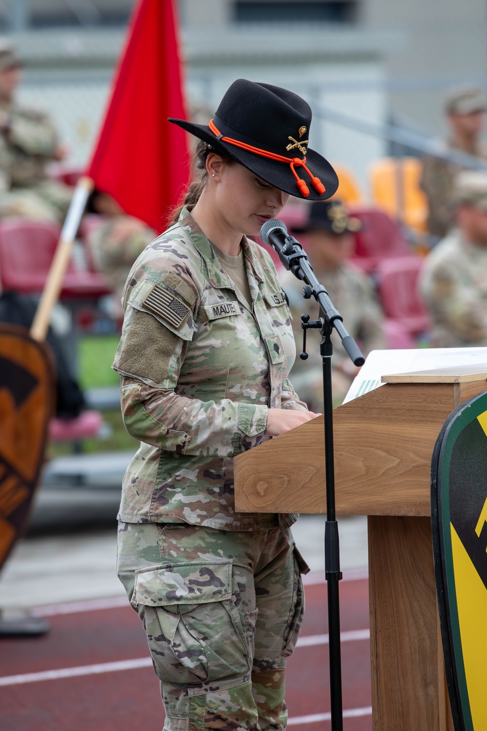 1st Cavalry Division conducts Division Artillery Change of Command Ceremony in Latvia