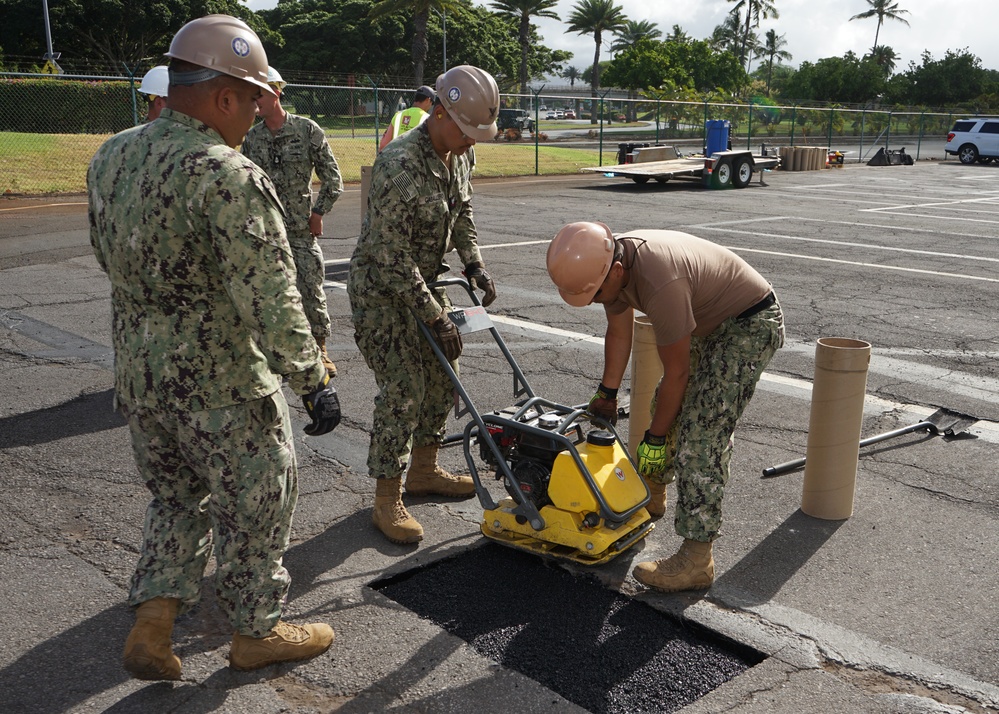 NMCB 18 and 647th Civil Engineer Squadron Learn New Technology from ERDC