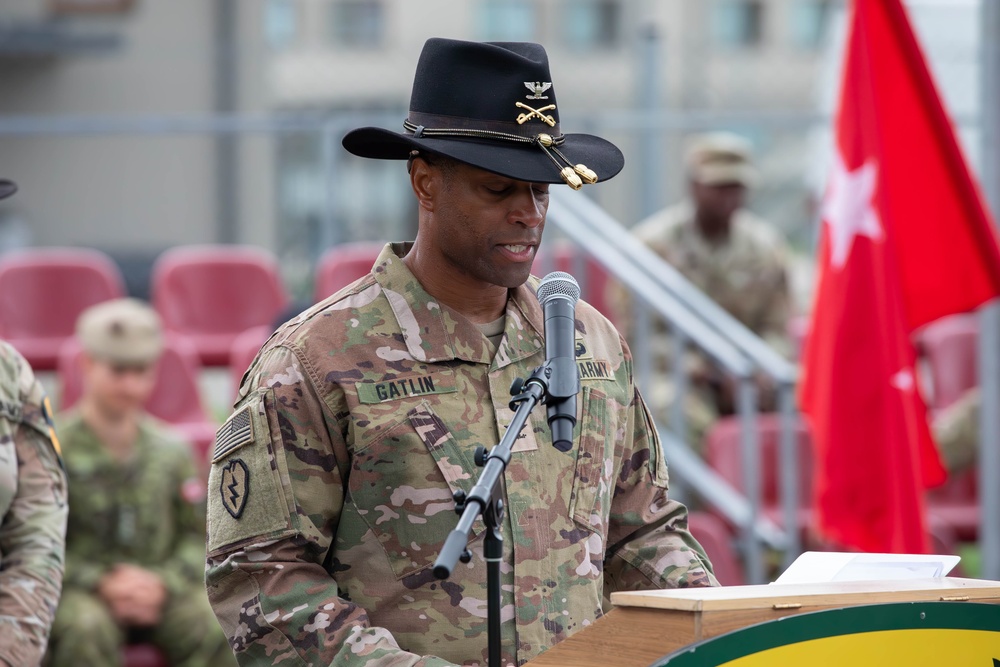 1st Cavalry Division conducts Division Artillery Change of Command Ceremony in Latvia