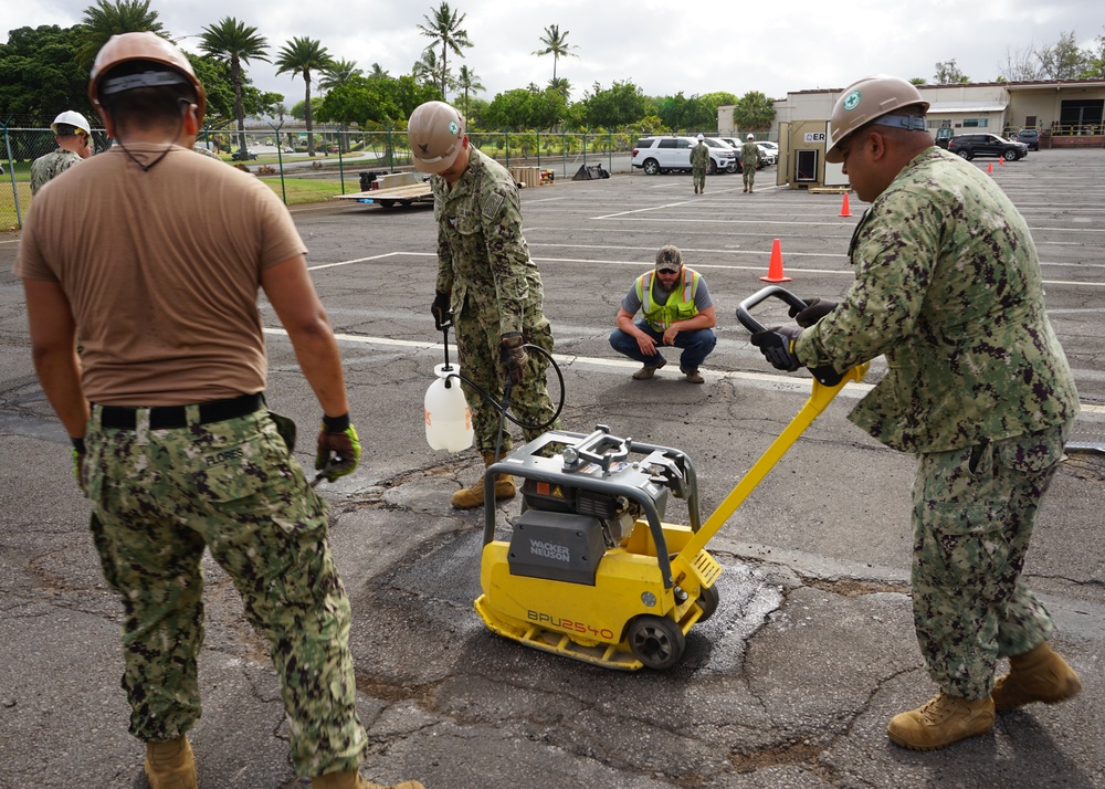 NMCB 18 and 647th Civil Engineer Squadron Learn New Technology from ERDC