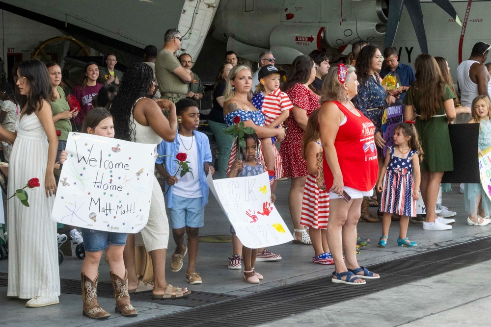 VRC-40 Returns from Combat Deployment