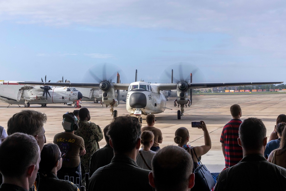 VRC-40 Returns from Combat Deployment