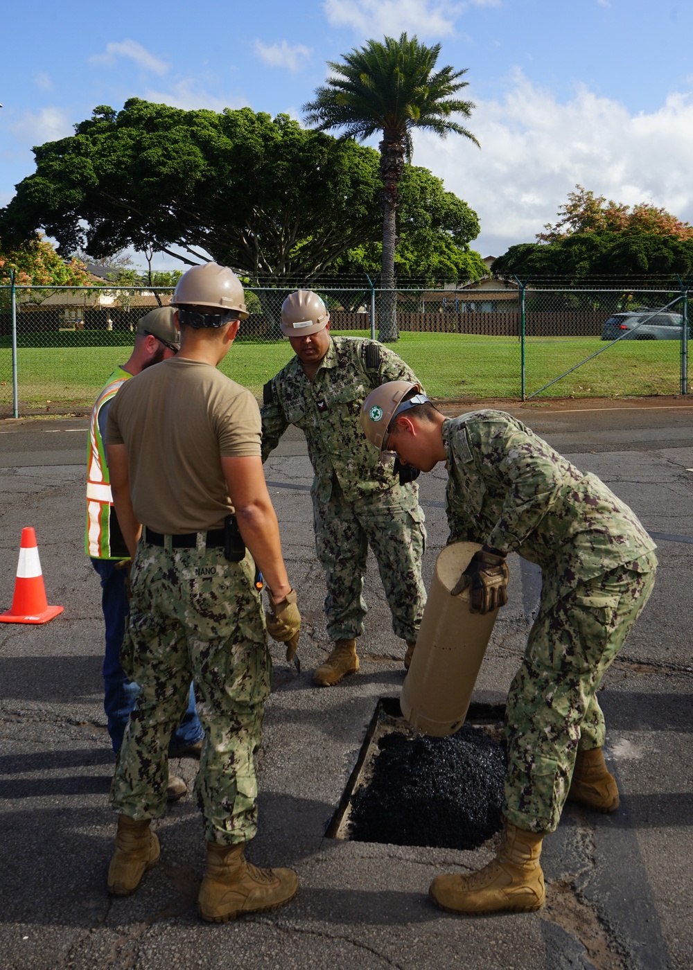 NMCB 18 and 647th Civil Engineer Squadron Learn New Technology from ERDC