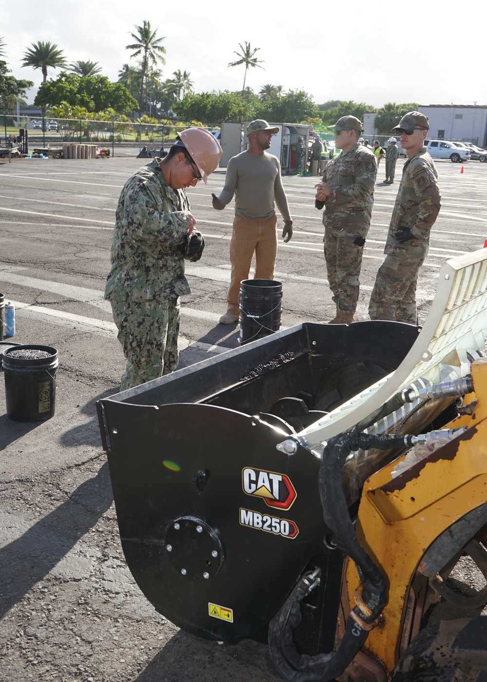 NMCB 18 and 647th Civil Engineer Squadron Learn New Technology from ERDC