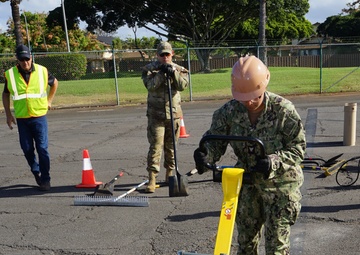 NMCB 18 and 647th Civil Engineer Squadron Learn New Technology from ERDC