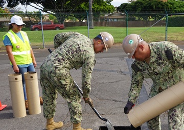 NMCB 18 and 647th Civil Engineer Squadron Learn New Technology from ERDC