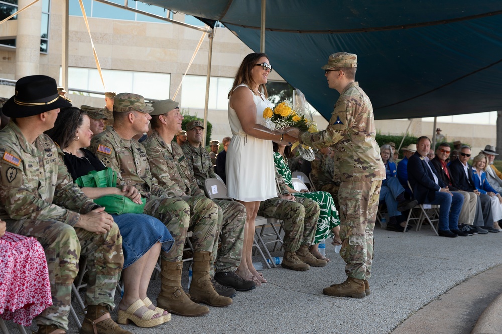 Brig. Gen. Geoffrey Van Epps Patch Ceremony