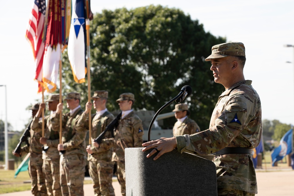 Brig Gen. Geoffrey Van Epps Patch Ceremony