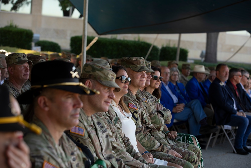 Brig. Gen. Geoffrey Van Epps Patch Ceremony