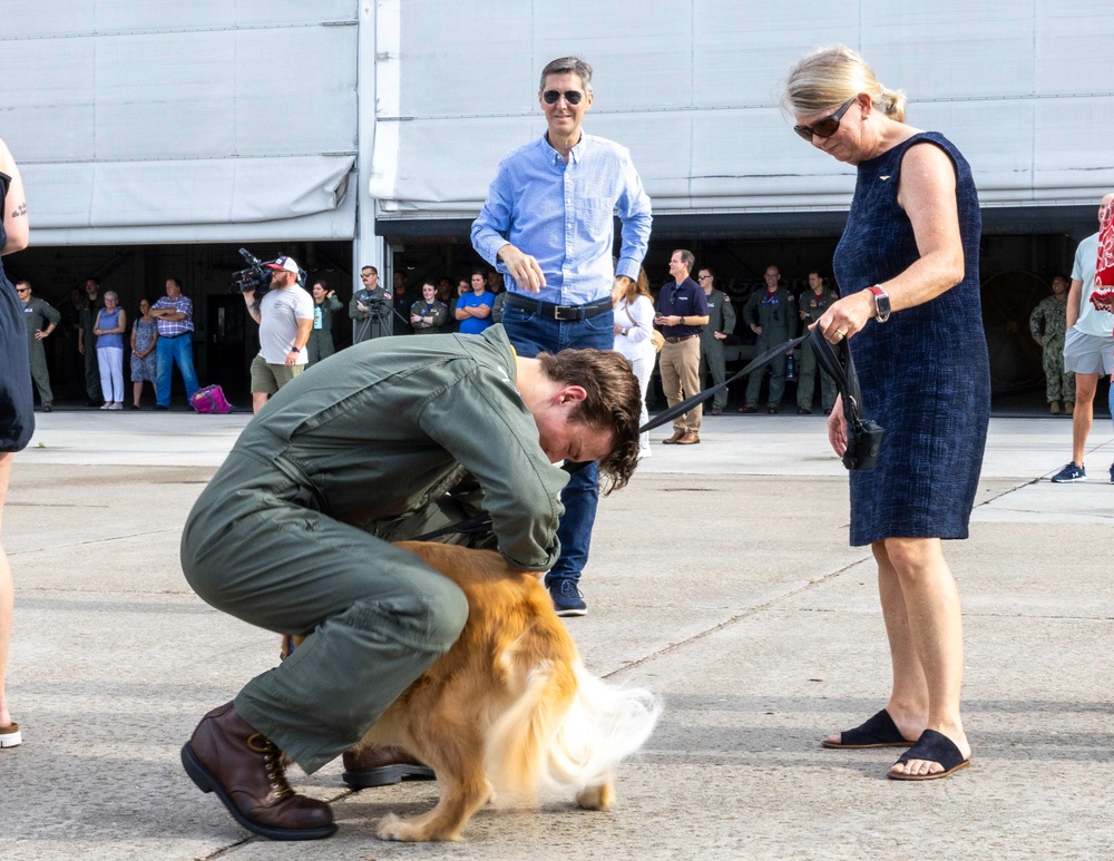 VAW-123 Returns from Combat Deployment