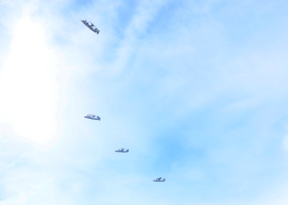 VAW-123 Returns from Combat Deployment