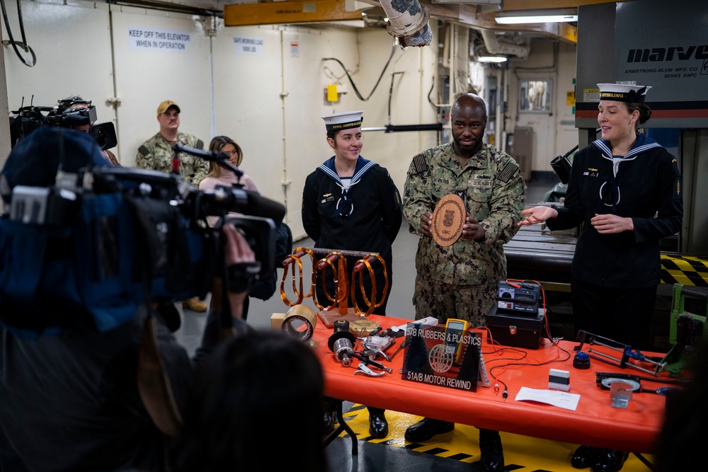 Emory S. Land Hosts Media Availability in Sydney, Australia