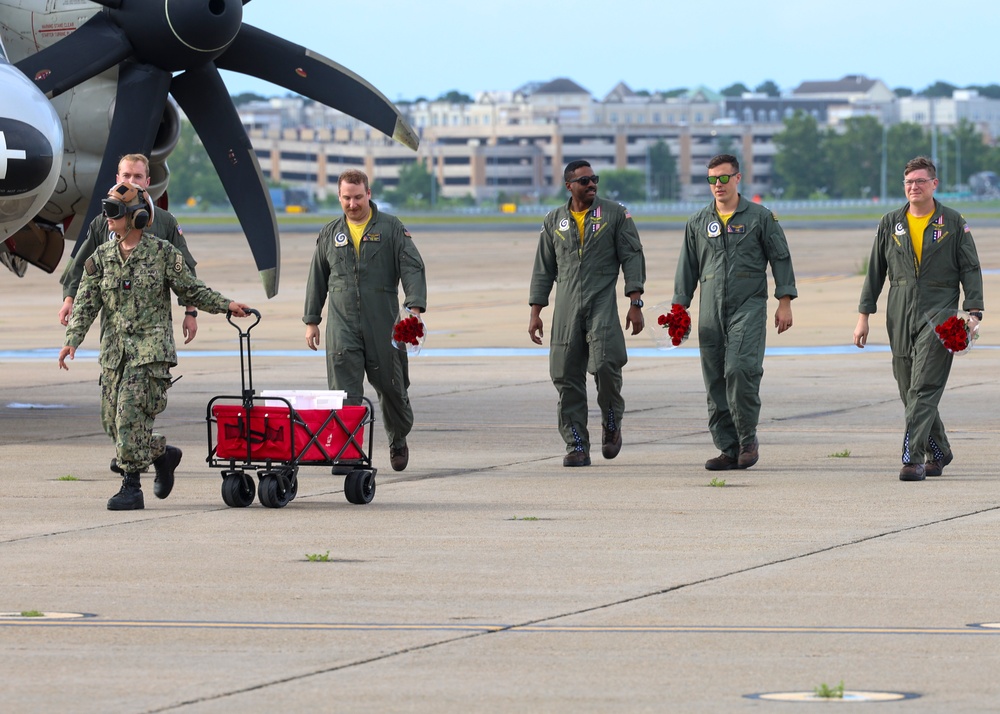 VAW-123 Returns from Combat Deployment