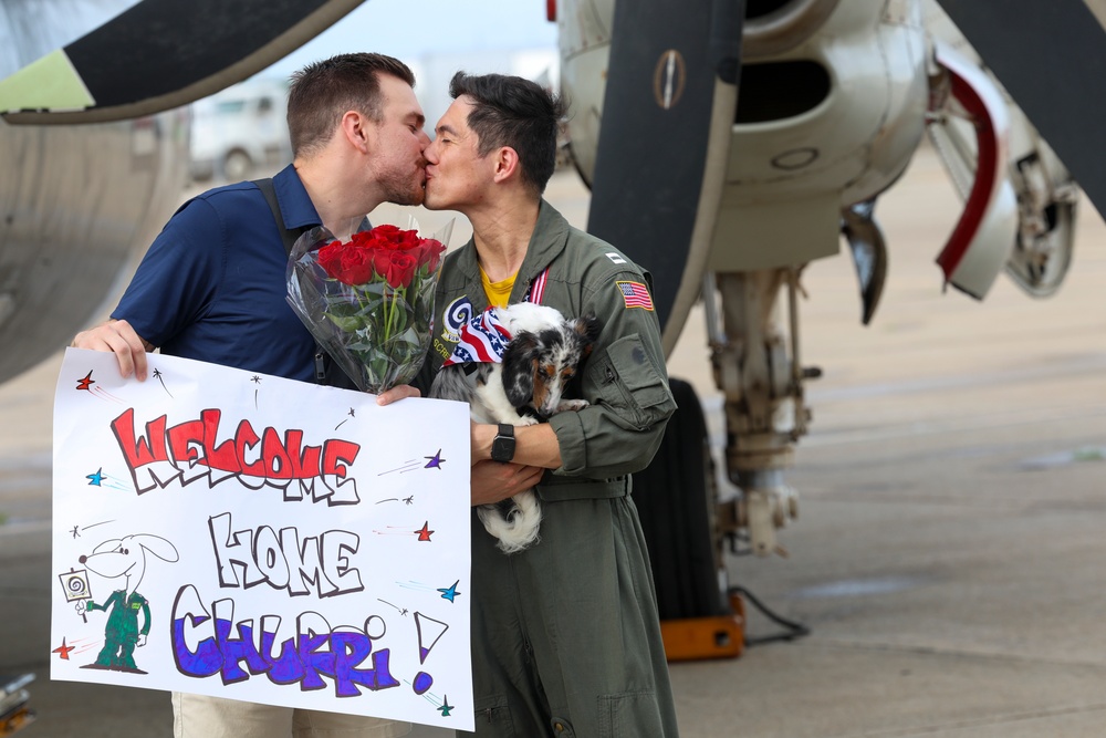 VAW-123 Returns from Combat Deployment