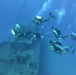 MDSU-1 dives with partners during force integration phase of RIMPAC 2024